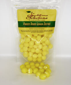 Freeze Dried Lemon Zesties